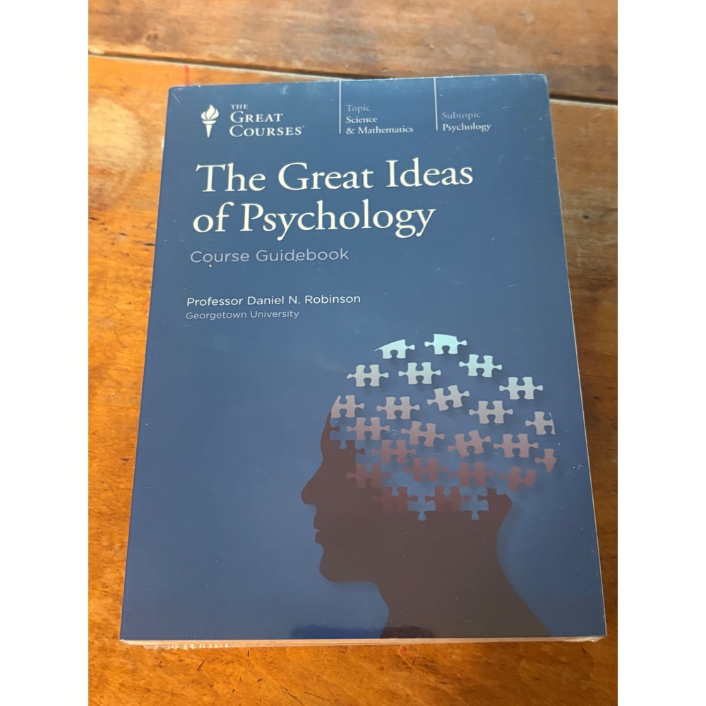 The Great Courses The Great Ideas of Psychology Guidebook OS Daniel Robinson New